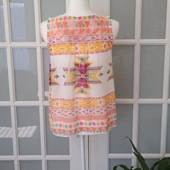 NWOT Oatt USA Layered Tiered Tank Top - Picture 6 of 13